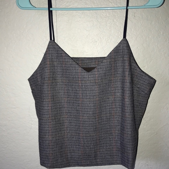 J.O.A. Tops - NWT plaid blouse/tank top J.O.A. Tops - NWT plaid blouse/tank top